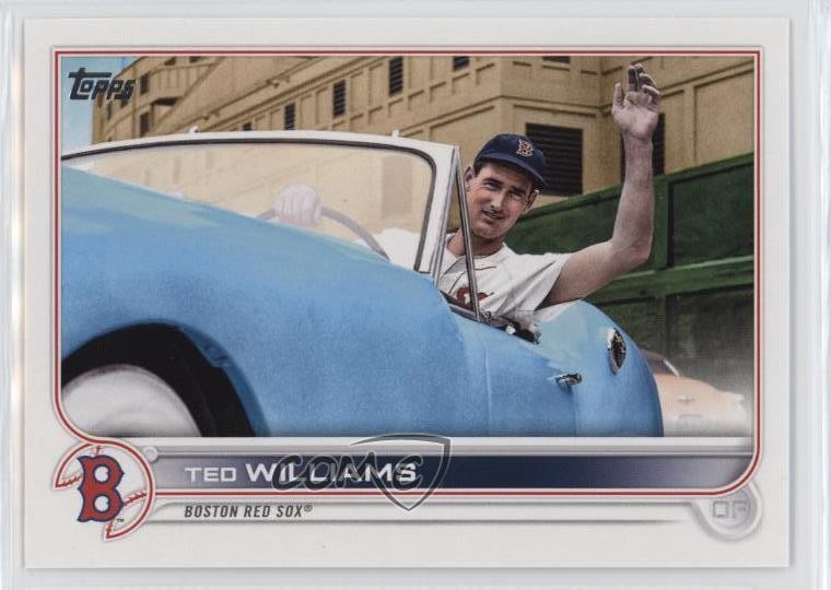 2022 Topps Update Legend Variation SP Legend Variation Ted Williams #US44 HOF