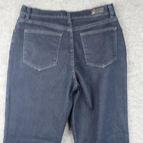 Lee Jeans pantaloni donna 8 petite vestibilità classica lavaggio scuro denim elasticizzato gamba dritta - Foto 7 di 13