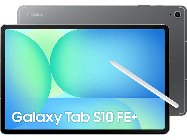 Samsung Galaxy Tab S10 FE+, 13,1" WQXGA, 8 GB RAM, 128 GB, Gris, Con S Pen