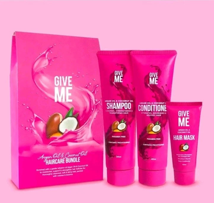 Give Me Cosmetics, Shampoo, Conditioner with Hair Mask