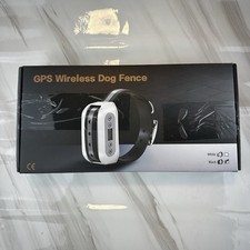 NEW FOCUSER GPS Wireless Dog Fence System 1 Dog- Model :PF-09 Open Box Black