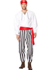 Seven Seas Pirate Matey Men's Costume