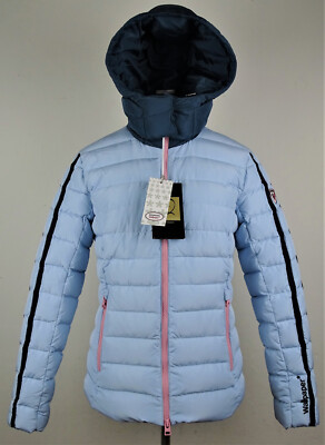 ROSSIGNOL CAROLINA COLORBLOCK WALLPAPER* JACKE Skijacke Down Jacket Gr.S NEU