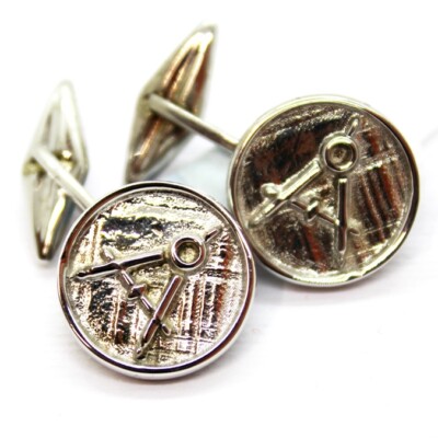 Silver Cufflinks - Architecture And Engineering Degree