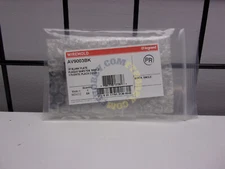 Wiremold Keystone Jack Plate - AV9003BK