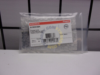 Wiremold Keystone Jack Plate - AV9003BK