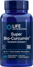 SUPER BIO- CURCUMIN TURMERIC EXTRACT  400mg - 60 Caps LIFE EXTENSION