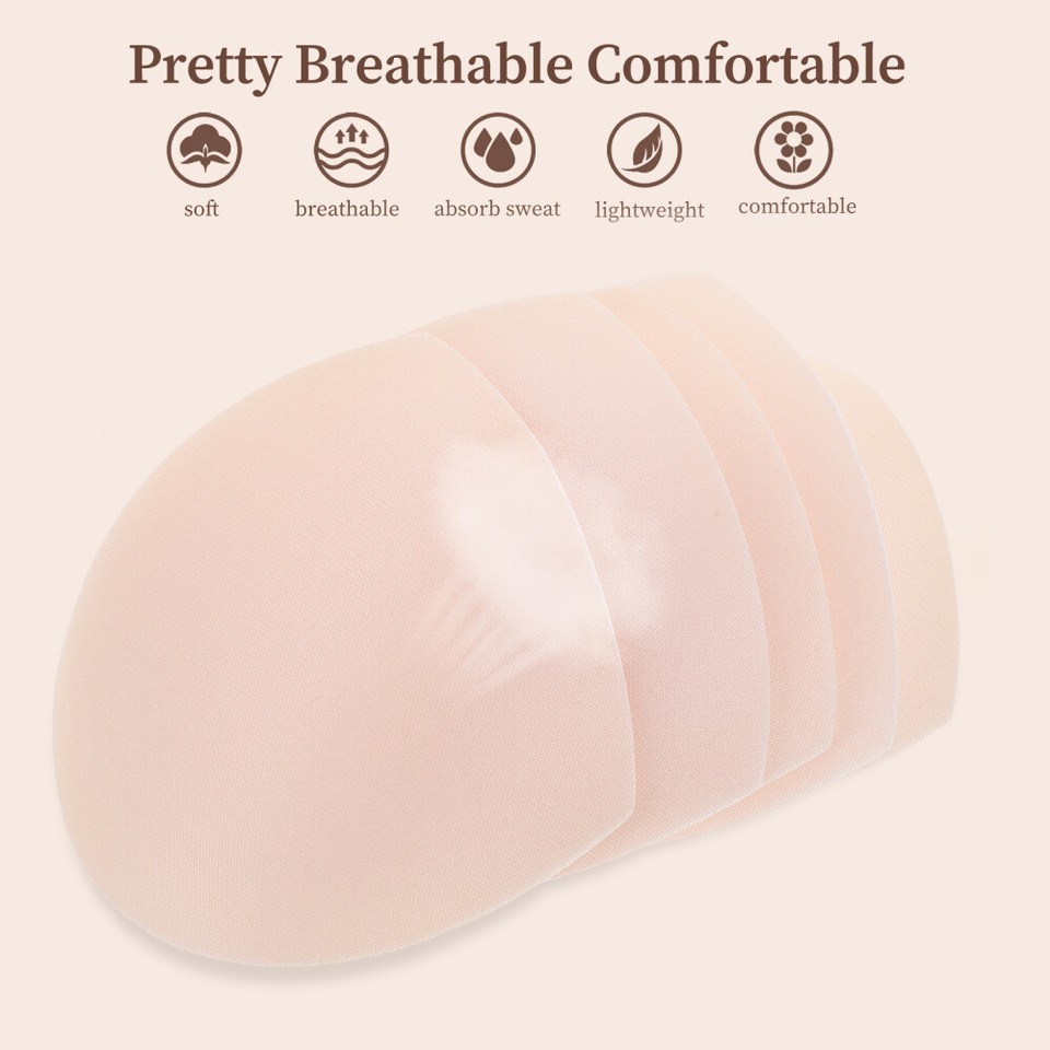 6 Pair Sports Tops Bikini Inserts Chicken Fillets Bra Lingerie eBay