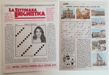Settimana Enigmistica 2019 numero speciale Matera capitale europea cultura