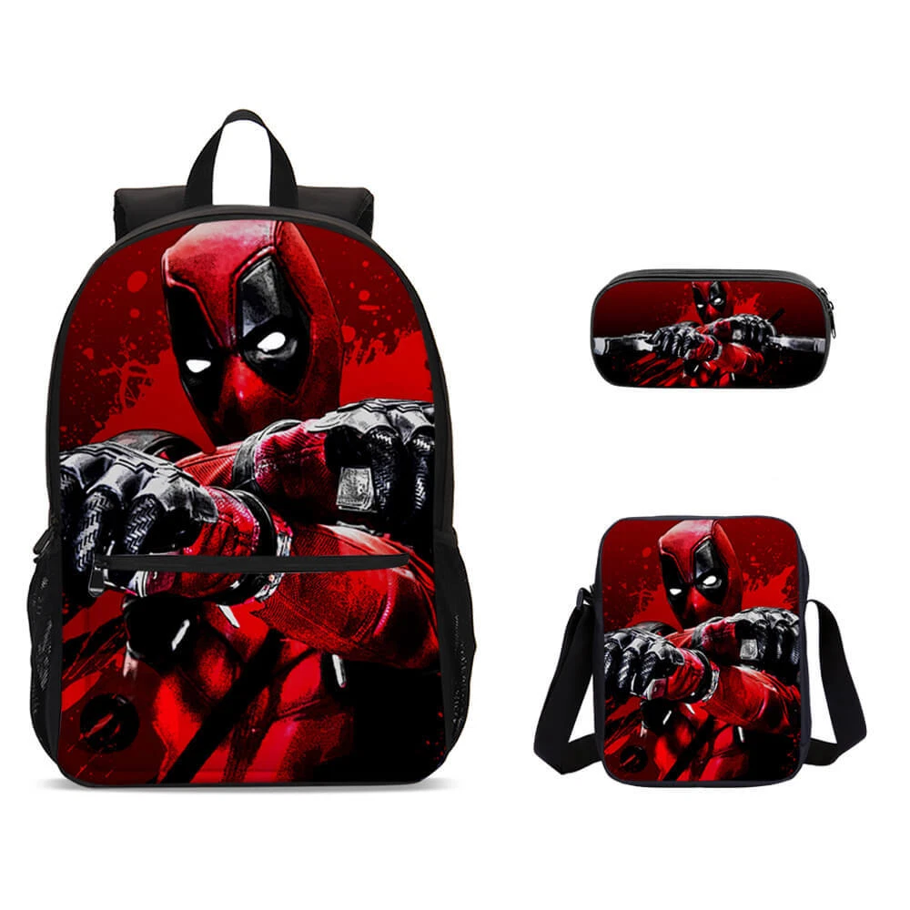 Movie Hero Backpack Set for Boys and Girls