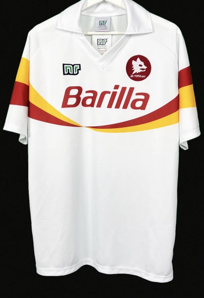 Maglia Roma Barilla 90/91 N.10 - Giuseppe Giannini | eBay