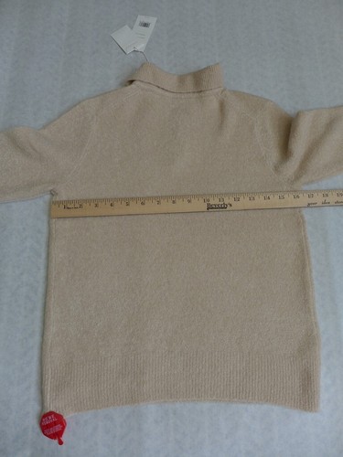 Polo maglione nuovo con etichette Vince Bouclé seta misto cashmere taglia S $345 MORBIDO!!! - Foto 14 di 15