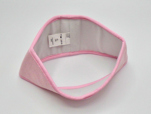 Nike Warm Classic Knit Headband Youth OSFM Lt Artic Pink/Vast Grey - Picture 5 of 5