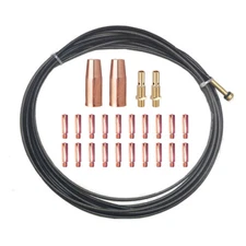 MIG Welding Gun Kit  Fits Lincoln 100L Tweco Mini/#1 Tip-Diffuser-Nozzle-Liner