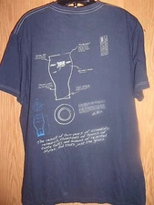 Samual Adams Boston Lager black graphic L t shirt