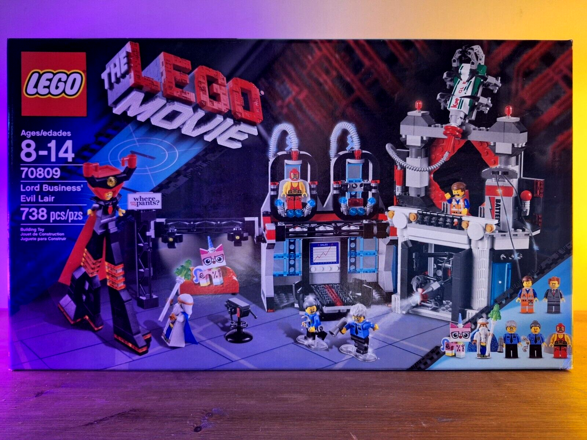 LEGO The Movie 70809 Lord Business' Evil Lair NEW SEALED