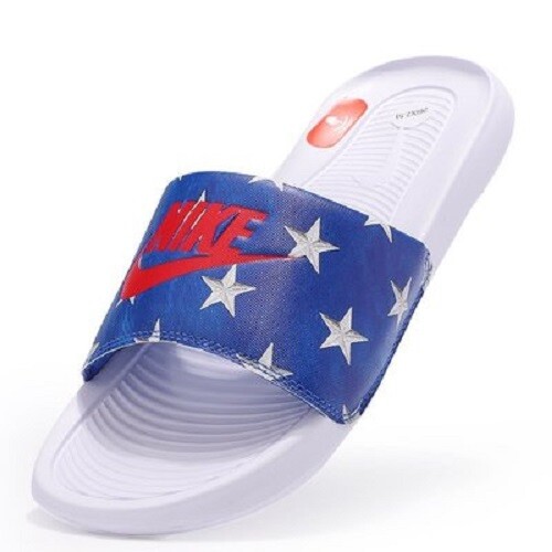 nike victori one slide white