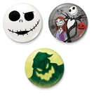 Nightmare Before Christmas Button Pin Badge 25mm Tim Burton Official Licensed