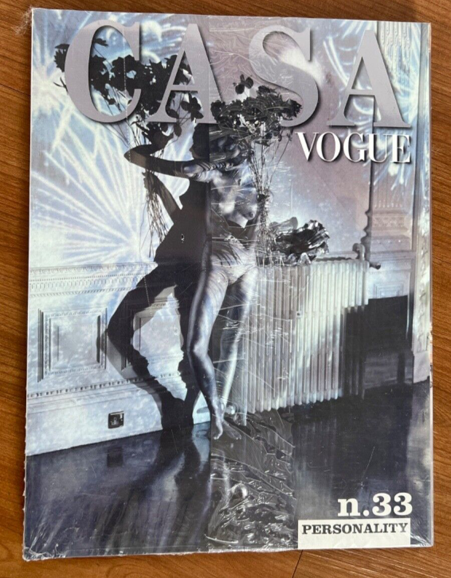 Sealed VOGUE Italia & Casa April 2010 STEVEN MEISEL Amber Valletta