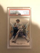 MIGUEL CABRERA 2007 SP AUTHENTIC UD SIGNED AUTOGRAPH TRADING CARD PSA COA SLAB MIGUEL CABRERA 2007 SP AUTHENTIC UD SIGNED AUTOGRAPH TRADING CARD PSA COA SLAB
