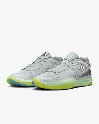 New Nike Ja 1 EP Basketball Shoes - Cool Grey/ Cyber (DR8786-003