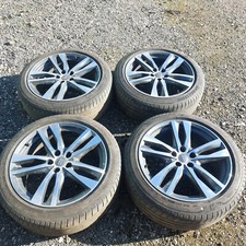 DIAMOND CUT AUDI 19 INCH A6 A7 A8 ALLOY WHEELS 5 X 112 WITH BRIDGESTONE TYRES