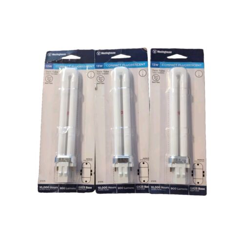 Westinghouse 13W Compact Fluorescent Light 10,000 Hours 900 Lumens Gx23 Base