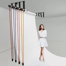 Backdrop Holder Wall Mount 4 Roller Photography Background Support System