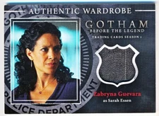 Cryptozoic Gotham Season 1 Zabryna Guevara Wardrobe Relic #M07 - QTY AVAIL
