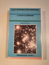 ALLA SCOPERTA DELL'UNIVERSO IL CIELO E LE STAGIONI - VHS MONDADORI VIDEO *RARA*
