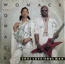 Womack & Womack - Soul Love/ Soul Man - 7" Vinyl Single
