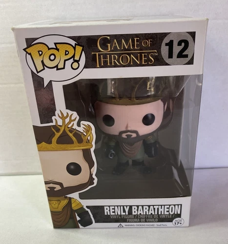 Funko Pop! Game of Thrones #12 Renly Baratheon VAULTED!  Pop Protected
