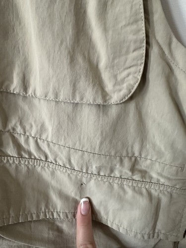Royal Robbins Fishing Vest Men L Tan Cargo Utility Fly Fishing Outdoor Canvas - Picture 6 of 13