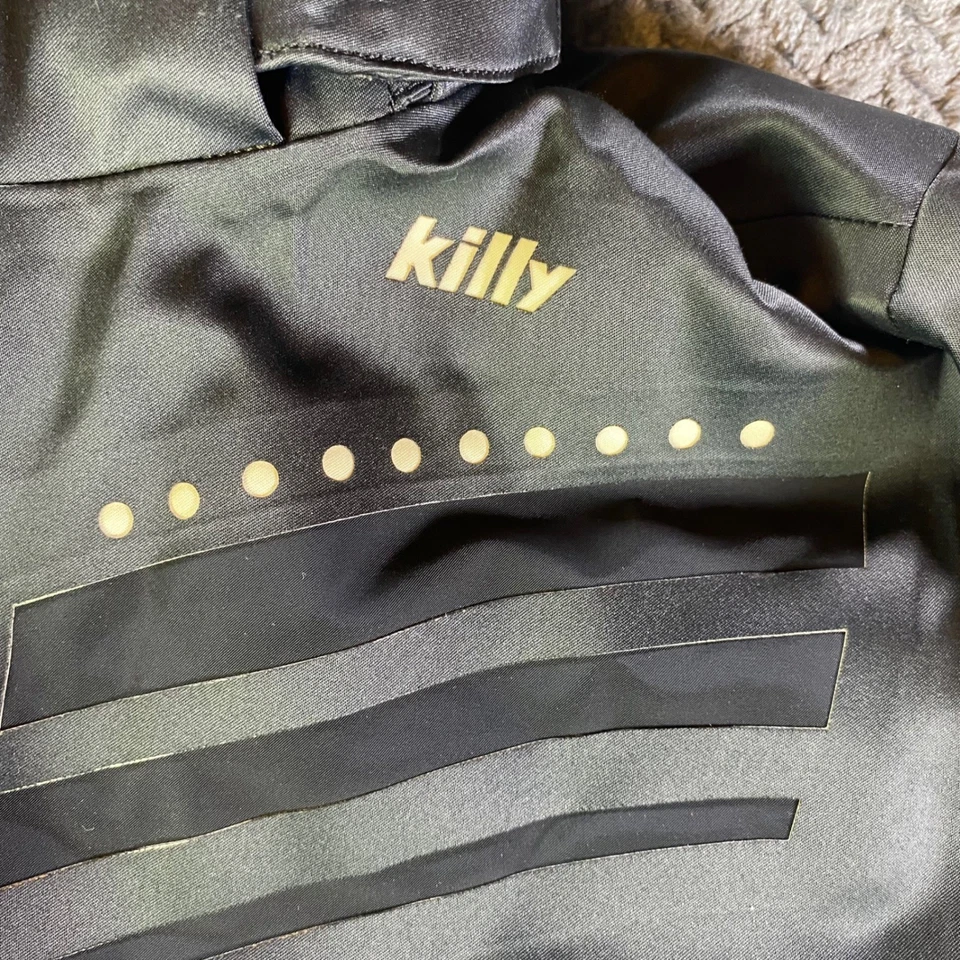 Killy Black Ski Jacket Hooded Womens Waterproof Insulated Ski Coat Size 8 - Image 3 of 4