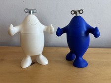 Rare Peppino ALESSI Stefano PIROVANO design Vintage 2000 SALT and PEPPER