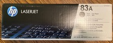HP 83A CF283A Black Toner Cartridge New Sealed Genuine