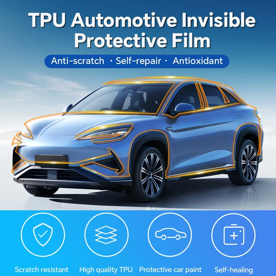 For BYD Sealion 7 EV 2024-UP Sunroof PreCut PPF Paint Protection Clear Film - Image 4 of 4