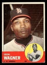 1963 Topps #335 Leon Wagner