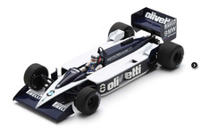 SPARK,BRABHAM BT55 #8 GP Monaco 1986 E.DE ANGELIS, 1/18, SPA18S678