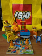 LEGO DUPLO: Big Construction Site (10813)  67 pieces  Year: 2016 RETIRED SET