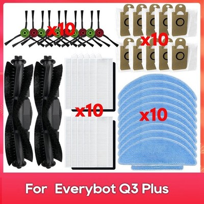 Für Everybot Q3 / Q3 Plus Ersatzteile Zubehör Haupt-/Seitenbürste Hepa- Wis6129
