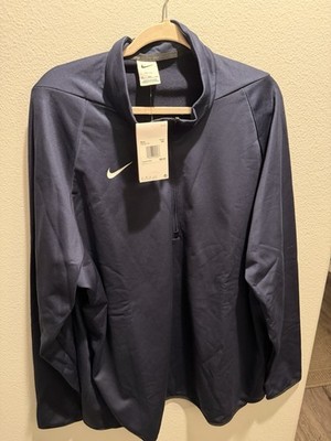 3XL NIKE MEN'S THERMA LONG-SLEEVE 1/4-ZIP TRAINING TOP