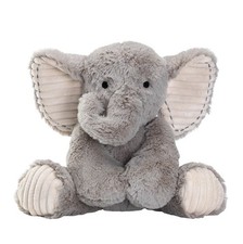 Lambs  Ivy Jungle Safari Gray Plush Elephant Stuffed Animal Toy Plushie - Jett