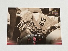 2011 Upper Deck University of Oklahoma Football #35 - Greg Roberts - Sooners