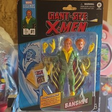 Marvel Legends Series Banshee Action Figure X-Men with Comic Accessory