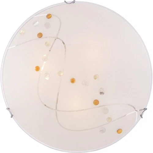 Platinum Stellar - 3 Light Flush Mount - 4.5 Inches high Flush Mount Quoizel - Picture 6 of 6