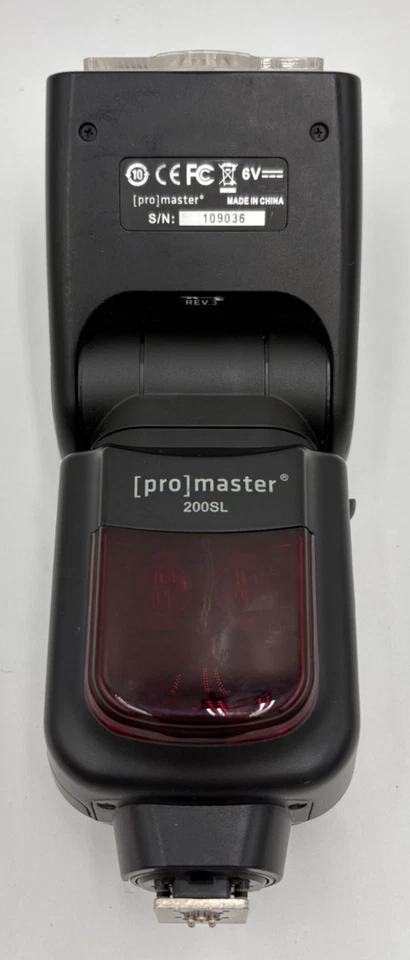 Promaster 200SL TTL Speedlight Electronic Flash for Canon - Image 2 of 4