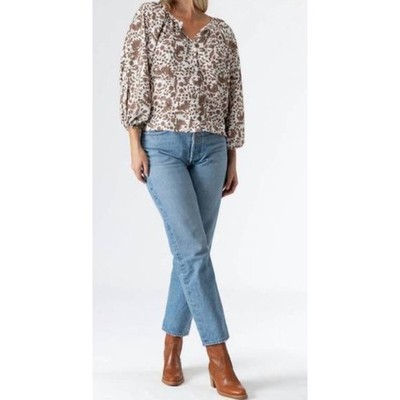 Smith & Quinn Dirty Dancing Balloon Sleeve Blouse Women s Size S