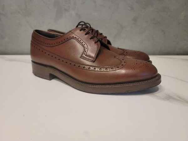 Men Grenson Heels Brown Leather 42