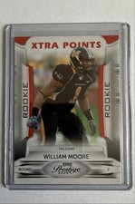 2009 Playoff Prestige - Rookie William Moore #167 Xtra Points Red /100 (RC)